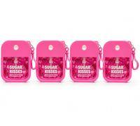 Airpure Hair & Body Mist Spray Set 4 x 35ml | Pocket Size Travel Mist with Silicone Holder & Clip (4 x Sugar Kisses)