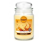 AIRPURE Large Candle Scented 18oz Jar, 120 Hour Ornamental Candles (Bake My Day)
