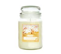 Airpure Candle – Large Scented Vanilla Cupcake, 18 oz Jar, 120-Hour
