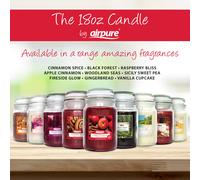 Airpure Large Scented Candle (Man Cave) 18oz Jar Candle