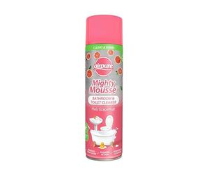 airpure Mighty Mousse Bathroom & Toilet Cleaner - Pink Grapefruit