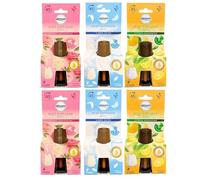 Airpure Mist Diffuser Refills (6 Pack) Air Fresheners - Vegan Friendly (6 Mixed)