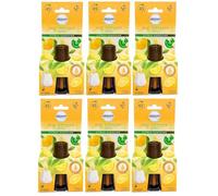 Airpure Mist Diffuser Refills (6 Pack) Air Fresheners - Vegan Friendly (6 x Citrus Zing)