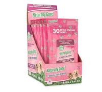 airpure Naturally Gone Pet Odour & Stain Remover Wipes (6 x 30 Pack) Herbal Fresh Scent