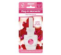 airpure Plug-In Moments Refill Air Freshener, 20ml, Long-Lasting In-Wall Fragrance Fresheners, Refills in Several Scents for Home or Office - SWEET ROMANCE Fragrance