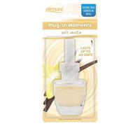 airpure Plug-in Moments Refill Air Freshener, 20ml, Long-Lasting in-Wall Fragrance Fresheners, Refills in Several Scents for Home or Office - Soft Vanilla Fragrance