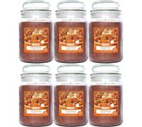 Airpure Scented Candle Jar Gingerbread Fragrance 510Gm X 6