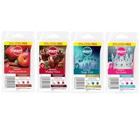 Airpure Scented Wax Melts (4 Pack) Apple Cinnamon, Mulled Wine, Sleigh Ride, Ice Queen (Option38)