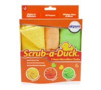 Airpure Scrub-a-Duck Microfibre Cloths - 3-Pack