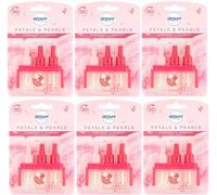 Airpure Symphony of Scents Plug-in Refills (6 Pack) Compatible with 3volution (Petals & Pearls)