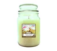 Airpure Candle – Large Scented Vanilla Cupcake, 18 oz Jar, 120-Hour