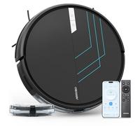 AIRROBO Robot Vacuum and Mop, 3000Pa Strong Suction Power Vacuum Mop Robot, Wi-Fi/App/Alexa, Self-Charging Robotic Vacuum for Hard Floor, Pet Hair and Low-Piled Carpet, Slim Design, Quiet,P30