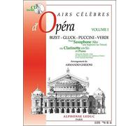 Airs Celebres D'Operas: Saxophone Ensemble: Instrumental Album