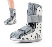 AirSelect Walker Boot for Broken Foot and Ankle Sprain, Orthopaedic Medical Walking Brace with Air Pump Compression and Rocker Sole, Universal Fit Left or Right(S)