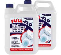 Airsenz 2 X 5L Full-Flo Toilet Macerator Descaler & Cleaner - Suitable For All Pump Units Including Saniflo