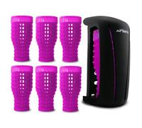 Airsenz Passive Black Gel Air Freshener With 6 Honeysuckle Refills