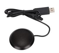 Airshi 360° USB Microphone, USB Conference Microphone Compact Size for Online Meeting for Online Class