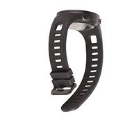 Airshi Barometer Watch, Waterproof Backlight Fishing Watch Thermometer with Soft Strap Outdoor (Black)