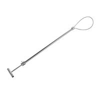 Airshi Dog Catcher Pole, Stainless Steel Efficient Stretchable Handle Pig Catcher Pole for Livestock
