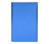 Airshi HDD Enclosure, 2.5 Inch Hard Drive Enclosure Portable 10 Gbps High Speed Plug and Play with LED Indicator for Home (Blue)