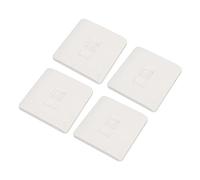 Airshi Network Wall Socket, Wide Compatibility Stable Connection RJ45 RJ11 Ethernet Wall Plate ABS PC 30 Pieces for Computer