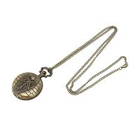 Airshi Pocket Watch Stylish Quartz Pocket Watch Precise Travel Time Rust Free with Chain for Men