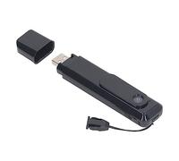 Airshi Portable Camera, Clip Mini Camera 40MP Easy Operation Auto Exposure 30fps Wide Application for Home