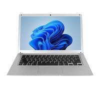 Airshi Portable Laptop, 14.1 Inch Smart Laptop 2GB RAM 32GB SSD Multiple Interfaces for Learning for Windows 10 (UK Plug)