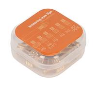 Airshi Soldering Tips, Heat Set Inserts M2 M2.5 M3 M4 M5 M6 1/4 Inch M8 Easy Operation Universal 936 Soldering Iron Tip Brass for 3D Printer Parts