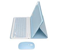 Airshi Tablethoes, Voorkom Slip Magnetic Connection Precise Uitsparing Wireless Keyboard Beschermhoes met Poloodhouder voor Pro 9.7in Ablet (Blue)