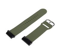 Airshi Watch Strap, 26mm Sweat Resistant Replacement Soft Silicone Watch Strap for Smart Watches for Exercise (OD Green)