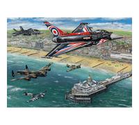 Airshow Over Eastbourne 1000 Piece Jigsaw Puzzle