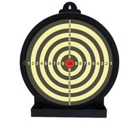 Airsoft 12" Large Sticky Gel Padded Shooting Target w/BB Collection Tray - 6mm BB Target - Spring - GBB - NBB (Numbers)