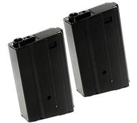 Airsoft 2pcs 190rd Hi-Cap Magazine M16VN Mag For APS/D-Boys/E&C/CYMA/G&P/Tokyo Marui/ICS/Classic Army/Jing Gong JG M4 M16 Series AEG Black
