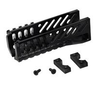 Airsoft 5KU CNC 119mm B-11 Classic Lower Handguard Rail System For D-Boys LCT GHK Tokyo Marui AKS-74U Series AEG GBB Rifle Black