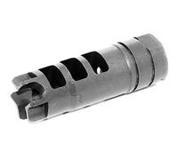 Airsoft 65mm LANTAC Dragon Style DGN556 FlashHider -14mm CCW Threading For AEG GBB Matt Gray