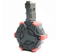 Airsoft Armorer Works 350rd Gas Adaptive Drum Magazine for WE M4/M16/HK416/L85/SCAR-L/R5C/T65 GBB Red