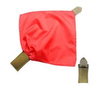 Airsoft Dead Rag - Bright Red Quick-Deploy Pouch, Molle Compatible for Airsoft Games (Tan)