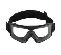 Airsoft Goggles with Clear Lens, Tactical Goggles for Cospaly Cycling Sports Game(Black)