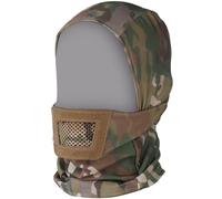 Airsoft Helmet Accessories Neck Cover Airsoft Face Protection With Breathable Mouth Guard, Tactical Mask Combined With Helmet/Airsoft Mask For Film Props And Tactical Games,Mesh Mask
