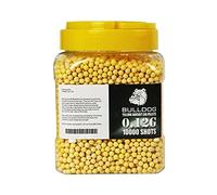 Airsoft High Grade 6mm 0.20g Biodegradable White BB Pellets High Precision Polished BBS 1000,2000,5000,10000 Shots In A Resealable Bag ALLCLEARANCEUK (Bulldog 0.12g BB Yellow 10000)