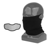 Airsoft Mesh Mask Balaclava With Removable Steel Wire Guard, Russian Airsoft Half Face Breathable Shield, for Paintball Cycling Outdoor