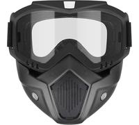 Airsoft,Paintball Full FaceTactical Mask,Detachable Masks With Goggles For Motorcycle Cycling Skiing Halloween CS Game Cosplay