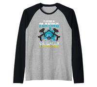 Airsoft Rather Playing Paintball Softair Shooting Sport Gift Raglan Baseball Tee