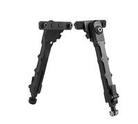 Airsoft Rifle Bipod Bipod Black Aluminum V9 Tripod Two Piece Bipod Rifle Bipod