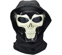 Airsoft Skull Full Face Protective Mask Balaclava Mask Adjustable for Outdoor Sports CS Cosplay Tactical Skull Mask