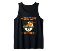 Airsoft Softair Airsofting Paintball Heroes Shooter Gift Tank Top
