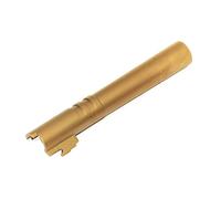 Airsoft Spare Parts 5KU 5" Inches Steel Outer Barrel +11mm CW for Tokyo Marui Hi-Capa 5.1 GBB Gold