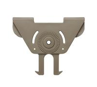 Airsoft Tactical Molle Holster Adapter Vest Accessories for Glock 17 1911 UPS P226 Holsters or Magazine Case (Tan)