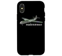 Airspeed Horsa MK II WW2 Troop Carrier Glider Plane Diagram Case for iPhone X/XS